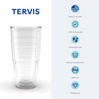 Tervis Harry Potter - Maroon and Gold Glasses Made in USA Double Walled Insulated Travel Tumbler, Classic 24oz
