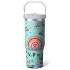 1pc pharmacist 30oz Tumbler with Straw & Handle - Insulated Stainless Steel Cup | Holiday Gift for Man Women (Christmas, Valentine's, Birthday)