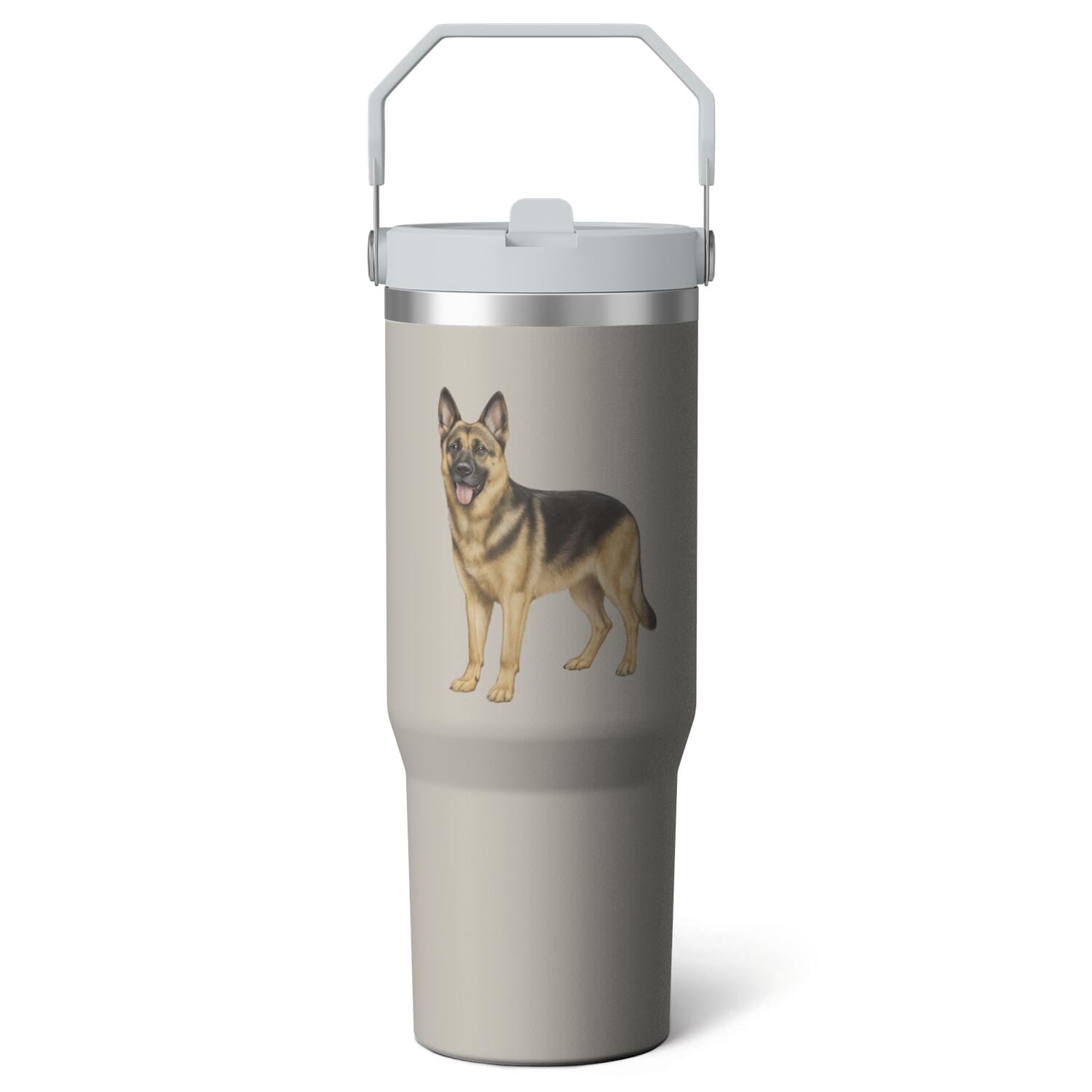 Herobuddy™ 1pc Bow 30oz Tumbler with Straw & Handle - Insulated Stainless - Reusable Stainless Steel Cup