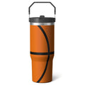 1pc 30oz Tumbler with Straw & Handle - Insulated Stainless Steel Cup | Holiday Gift for Man Women (Christmas, Valentine's, Birthday)