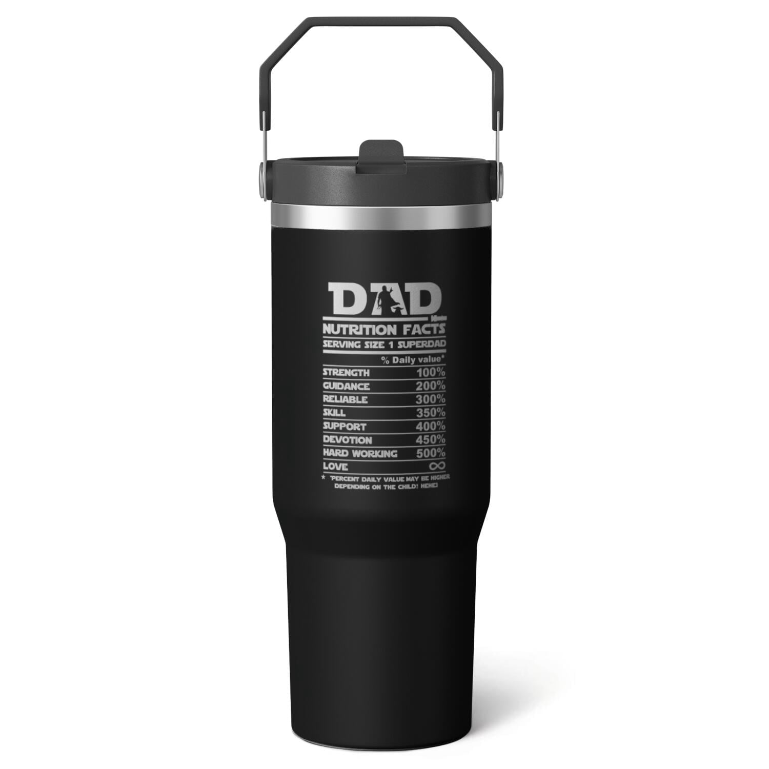 Herobuddy™ 1pc pharmacist 30oz Tumbler with Straw & Handle - Insulated Stainless - Reusable Stainless Steel Cup