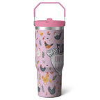 Herobuddy™ 1pc pharmacist 30oz Tumbler with Straw & Handle - Insulated Stainless - Reusable Stainless Steel Cup