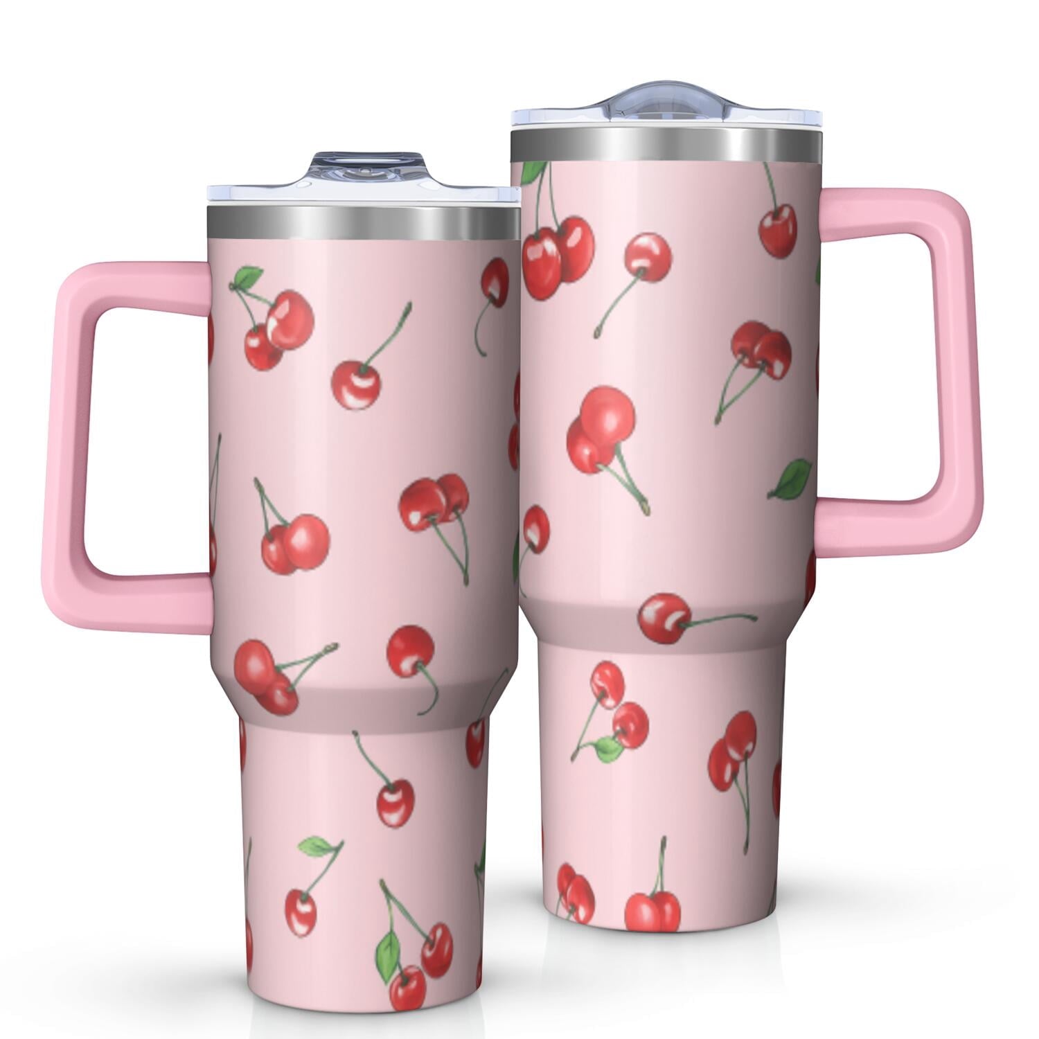 Herobuddy™ 1pc nutcracker 40oz Tumbler with Straw & Handle - Insulated Stainless - Reusable Stainless Steel Cup