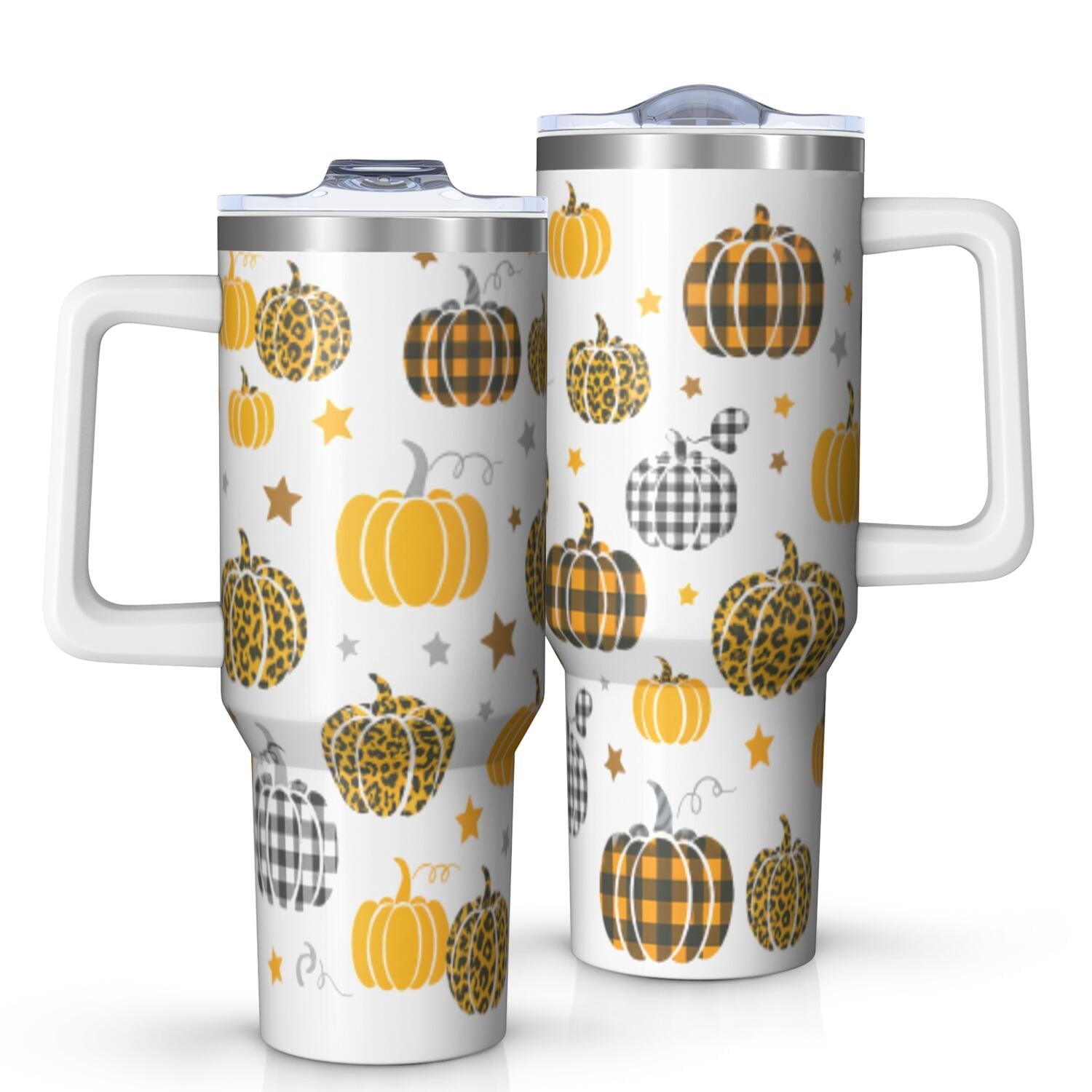 Herobuddy™ 1pc nutcracker 40oz Tumbler with Straw & Handle - Insulated Stainless - Reusable Stainless Steel Cup