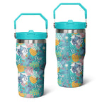 Herobuddy™ 20oz Cartoon Movie Stainless Steel Tumbler with Lid and Straw,Spill Proof - Reusable Stainless Steel Cup