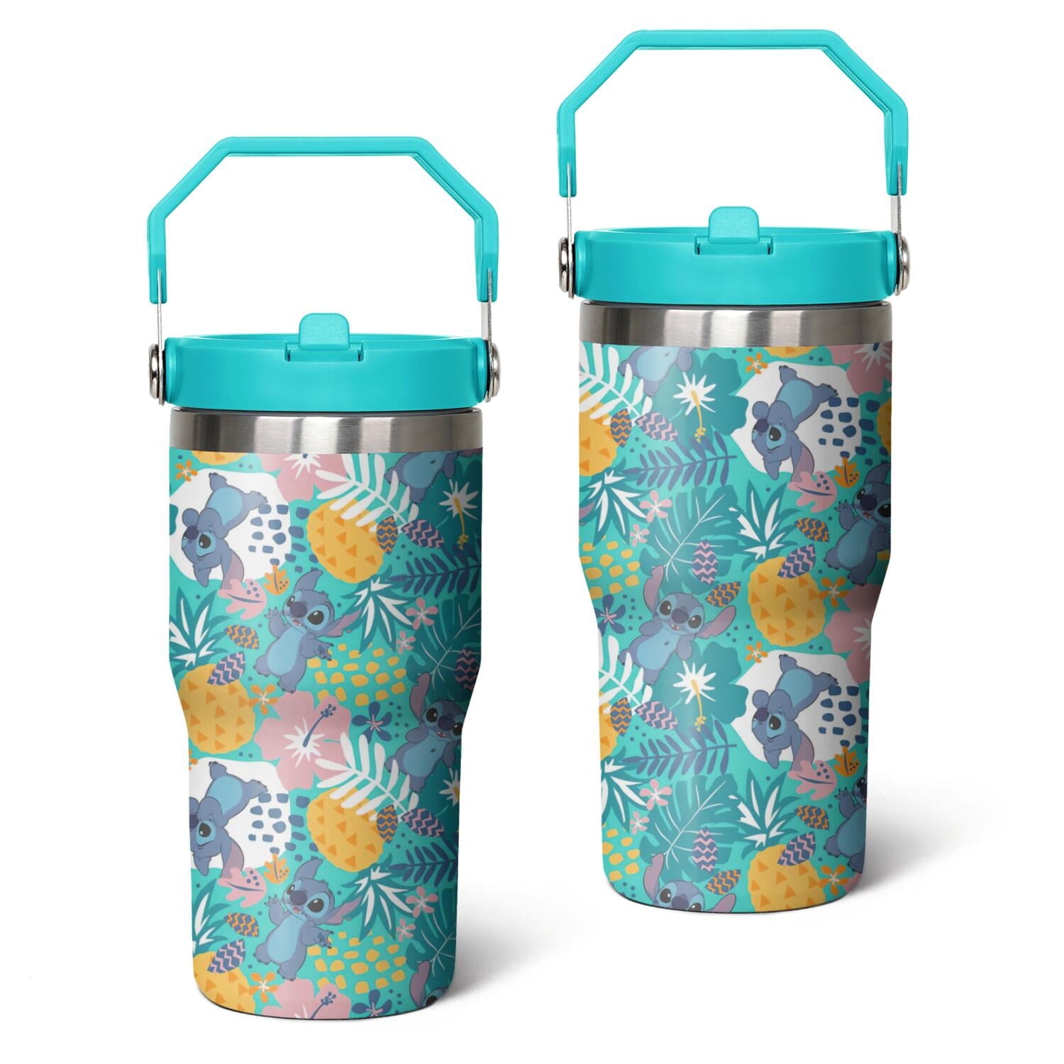 Herobuddy™ 20oz Cartoon Movie Stainless Steel Tumbler with Lid and Straw,Spill Proof - Reusable Stainless Steel Cup