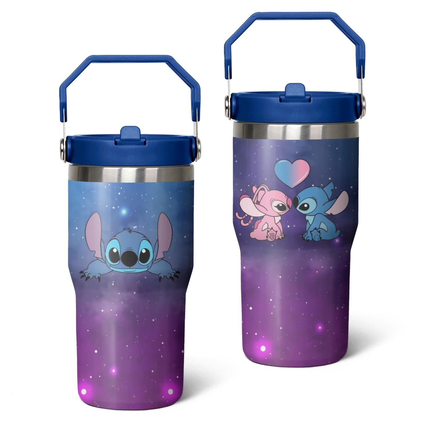 Herobuddy™ 20oz Cartoon Movie Stainless Steel Tumbler with Lid and Straw,Spill Proof - Reusable Stainless Steel Cup