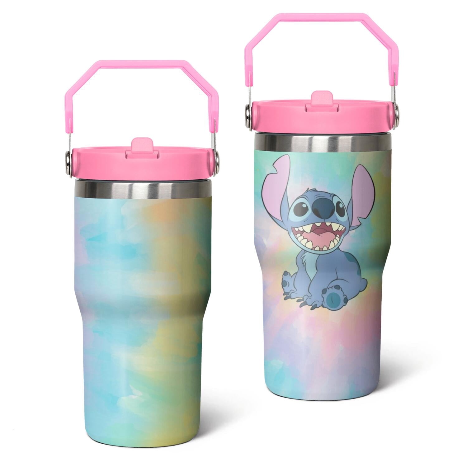 Herobuddy™ 20oz Cartoon Movie Stainless Steel Tumbler with Lid and Straw,Spill Proof - Reusable Stainless Steel Cup