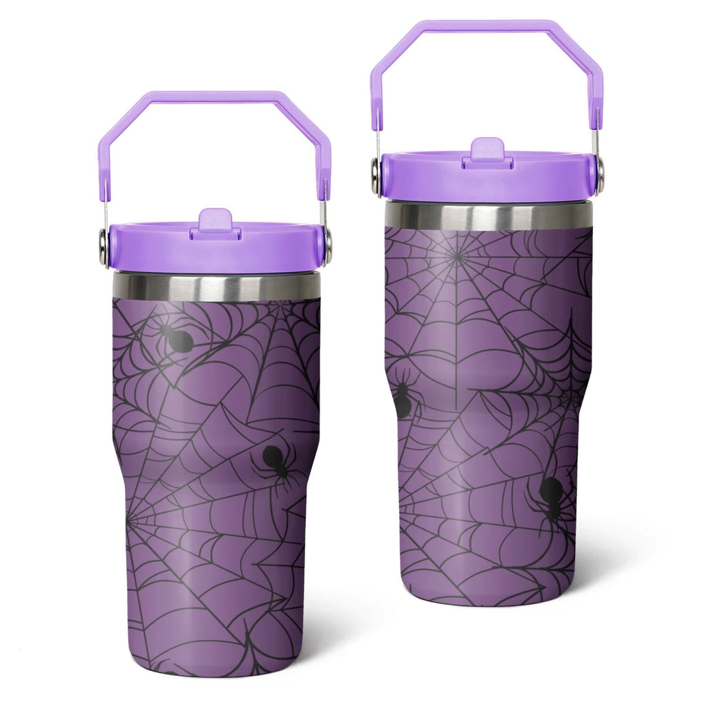 Herobuddy™ 20oz Halloween Nightmare Before Stainless Steel Tumbler with Lid and Straw,Spill - Reusable Stainless Steel Cup
