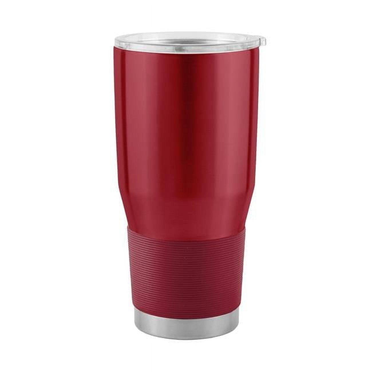 30 oz Plain Garnet Stainless Tumbler