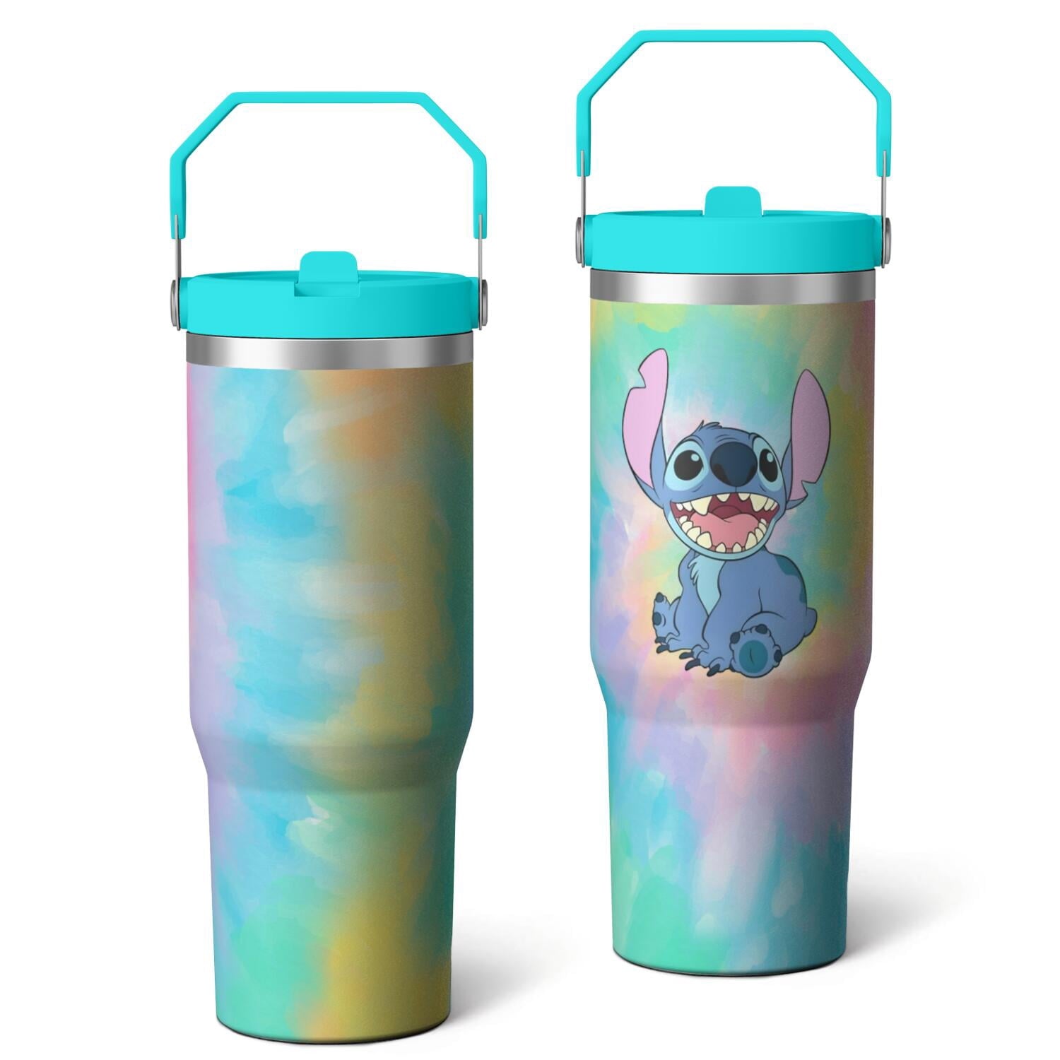 Herobuddy™ 30oz Cartoon Movie Stainless Steel Tumbler with Lid and Straw,Spill Proof - Reusable Stainless Steel Cup