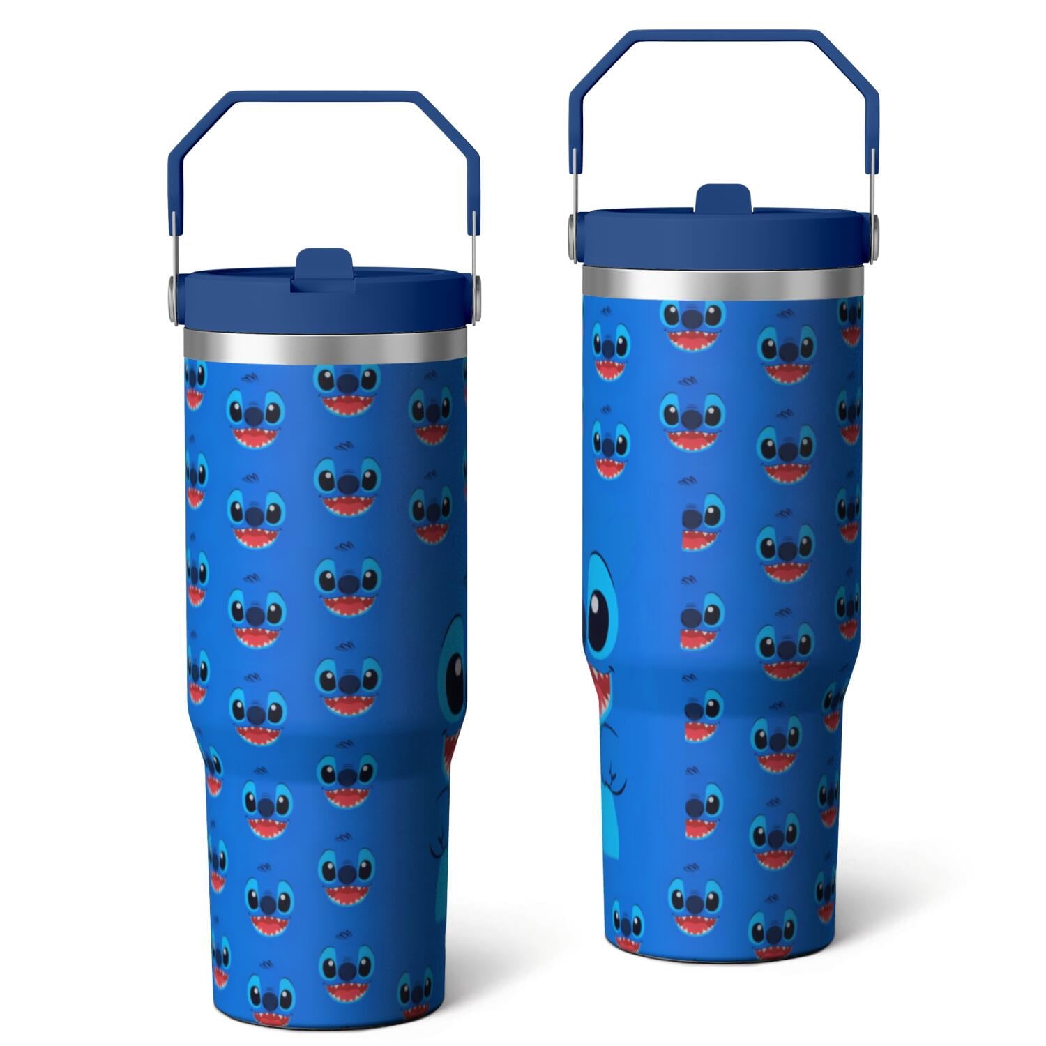 Herobuddy™ 30oz Cartoon Movie Stainless Steel Tumbler with Lid and Straw,Spill Proof - Reusable Stainless Steel Cup