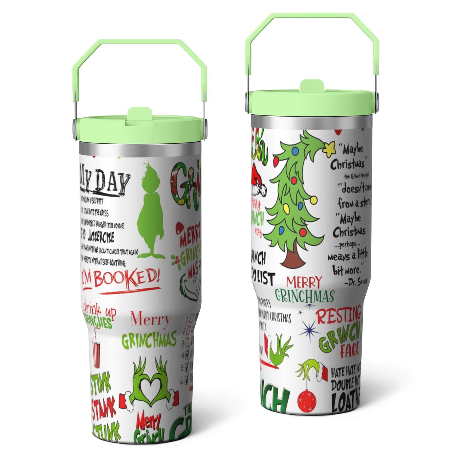 Herobuddy™ 30oz Stainless Steel Tumbler with Lid and Straw,Spill Proof Travel Cup - Insulated Travel Coffee Mug