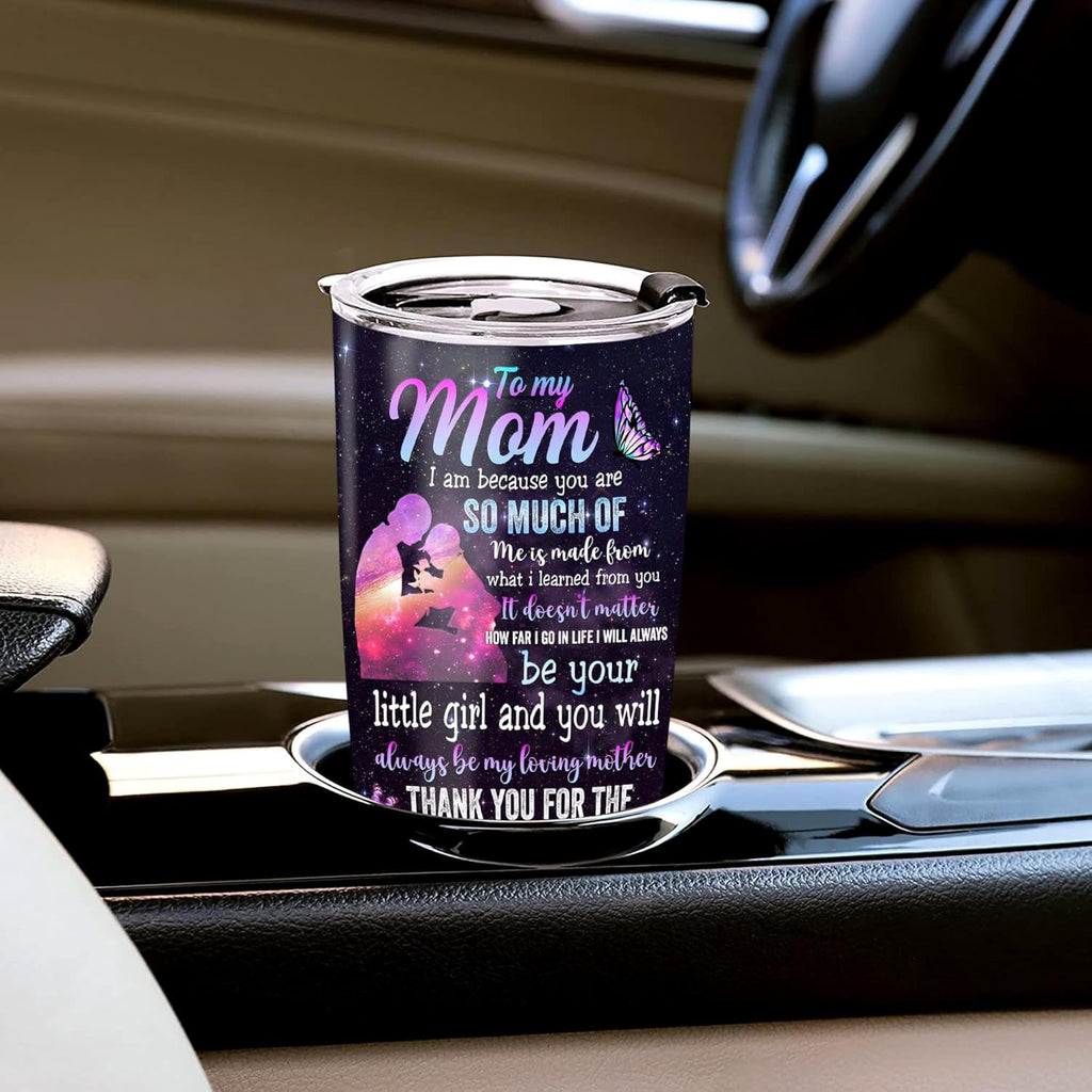 Personalized Moms Gifts Tumbler Cup Customized Name With Lid 20oz 30oz Present Ideas Birthday Christmas Mothers Day Anniversary To My Mom Gift From Daughters For Mommy Mother Mama