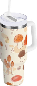 Herobuddy™ 40 oz Tumbler with Handle Lid and Straw Insulated Water Tumbler - Insulated Travel Coffee Mug