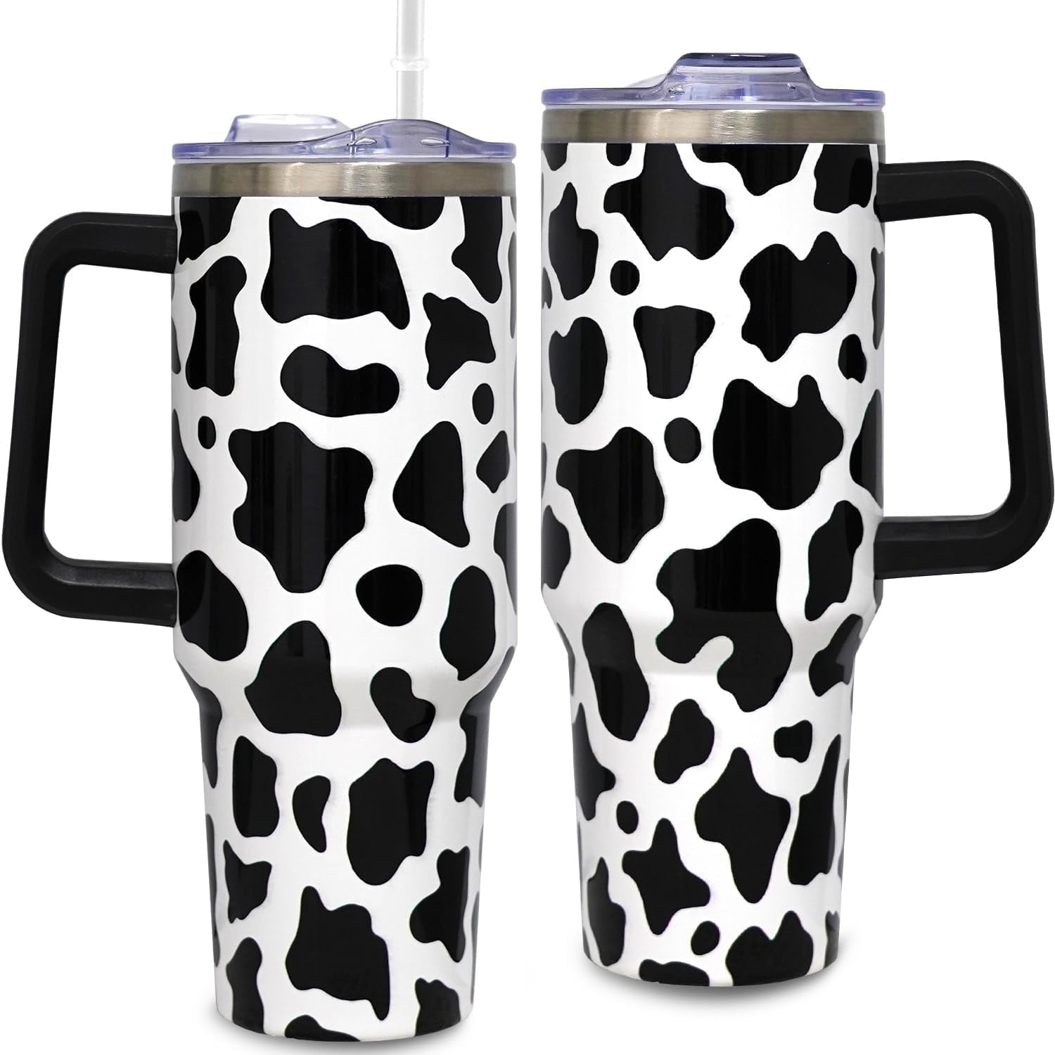 Herobuddy™ 40oz Bee Tumbler With Handle Lid and Straw -Bee gifts - Reusable Stainless Steel Cup