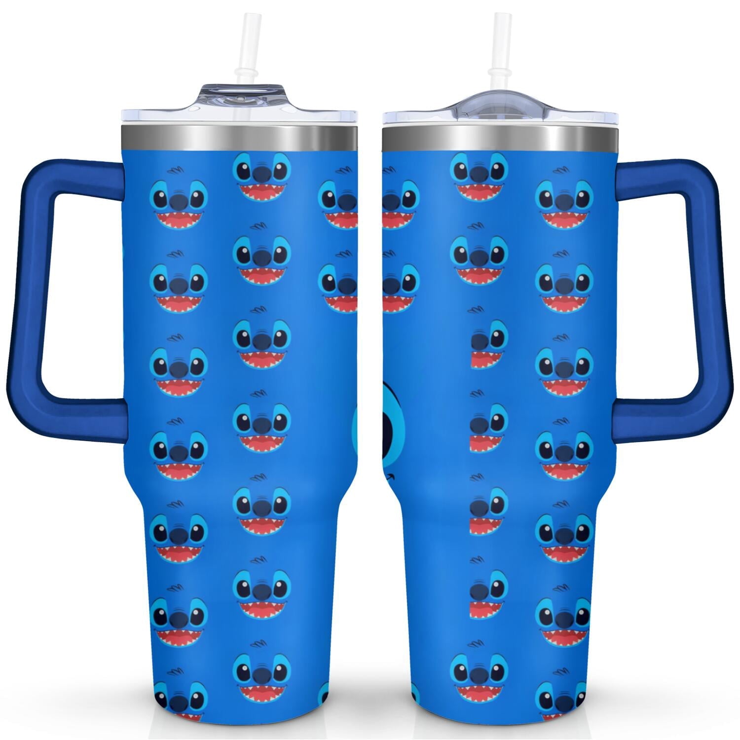 Herobuddy™ 40oz Cartoon Movie Stainless Steel Tumbler with Lid and Straw,Spill Proof - Reusable Stainless Steel Cup