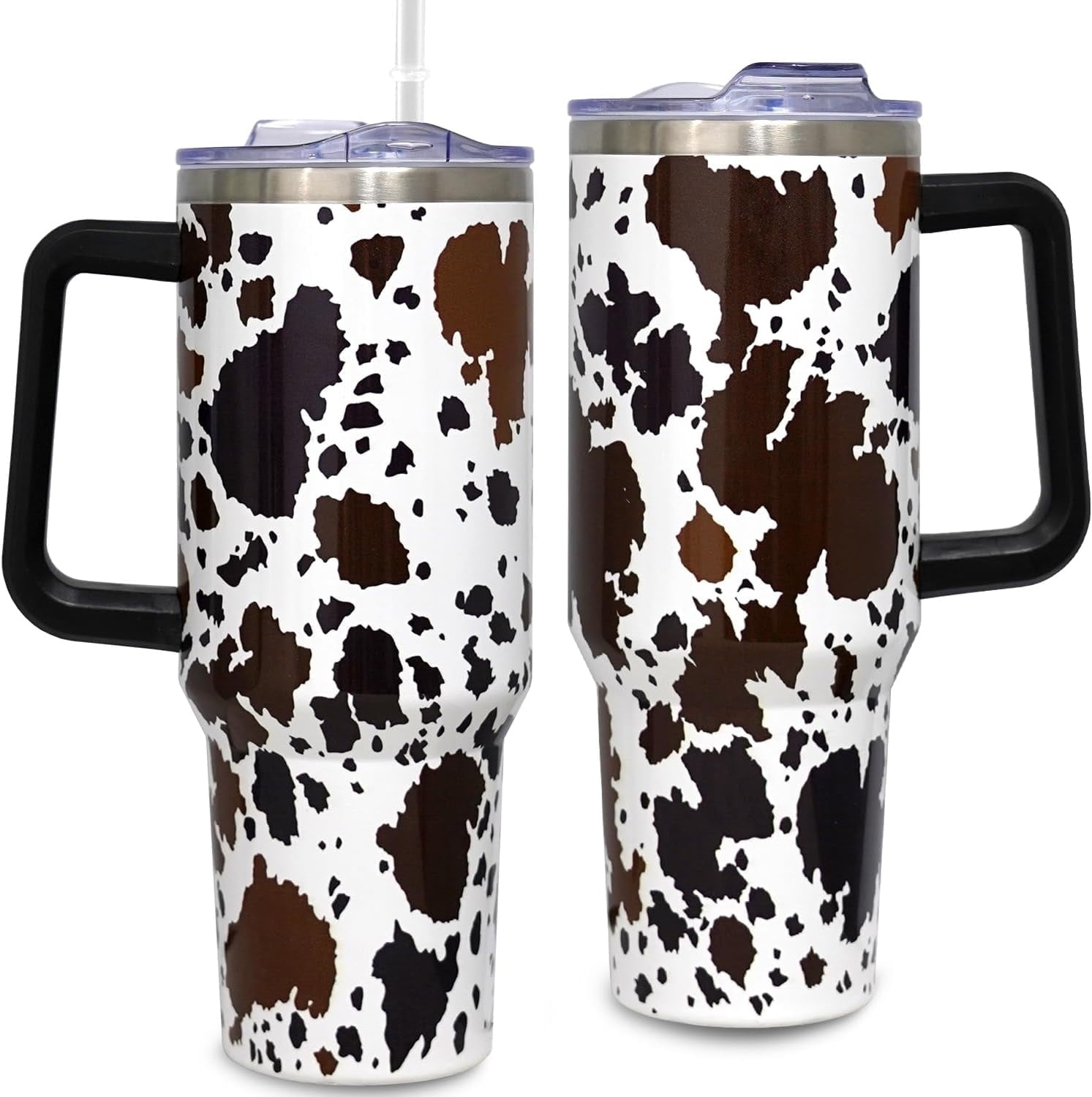 Herobuddy™ 40oz Bee Tumbler With Handle Lid and Straw -Bee gifts - Reusable Stainless Steel Cup