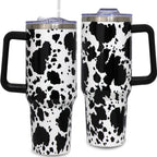 Herobuddy™ 40oz Bee Tumbler With Handle Lid and Straw -Bee gifts - Reusable Stainless Steel Cup