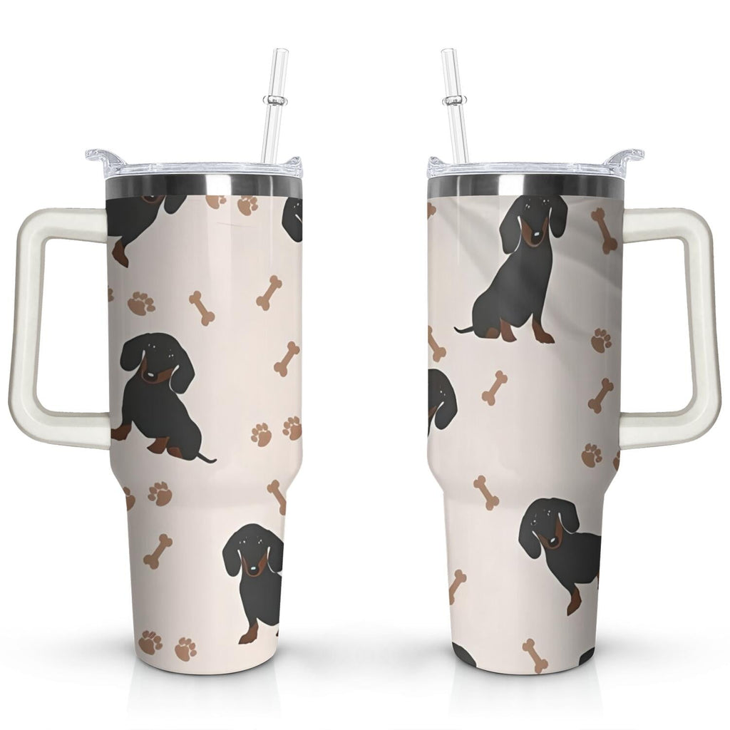 Herobuddy™ Gift for Dog Lovers Cute Dog Tumbler for Women - 40oz - Insulated Travel Tumbler Cup