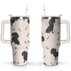 Herobuddy™ Gift for Dog Lovers Cute Dog Tumbler for Women - 40oz - Insulated Travel Tumbler Cup