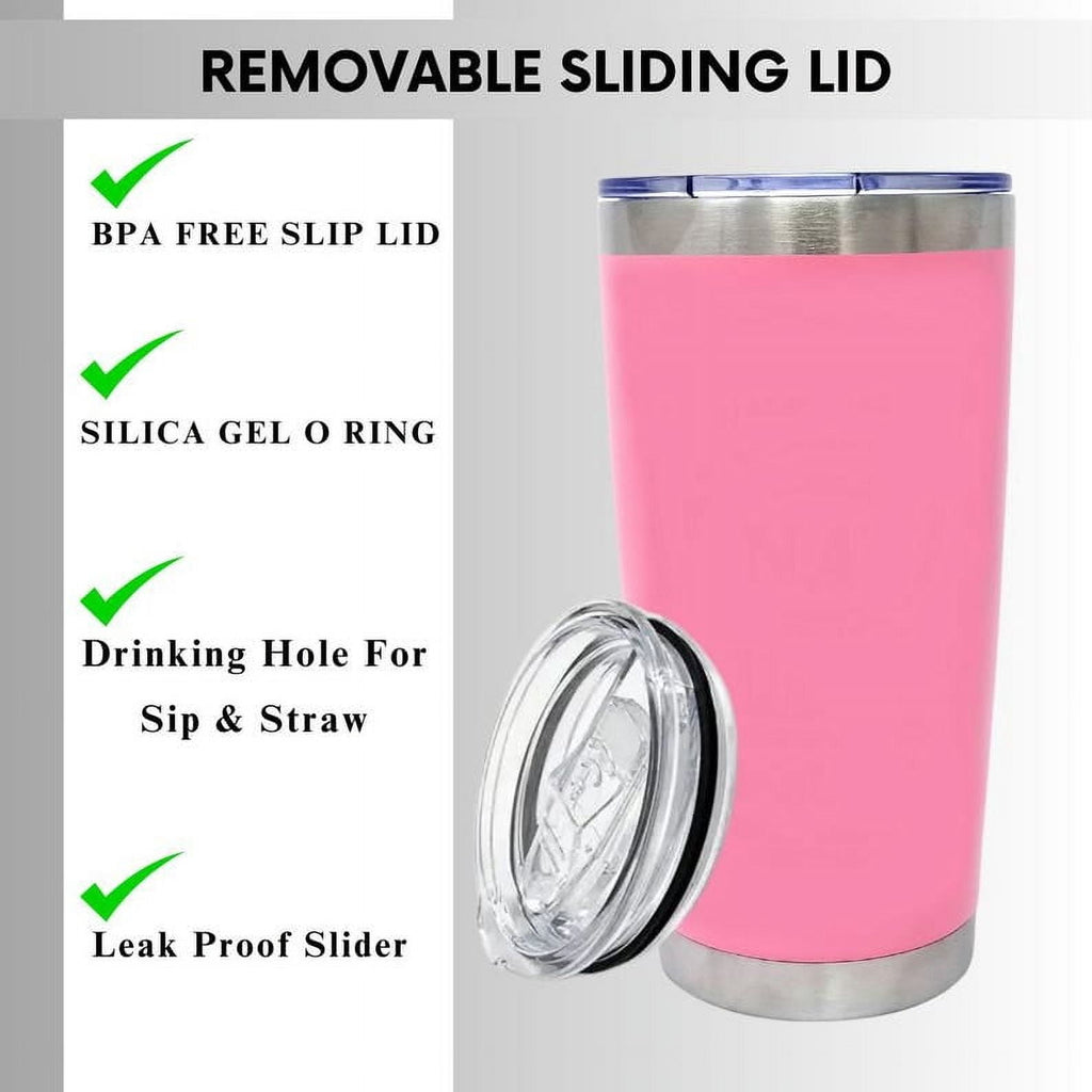 RN Nurse Gifts for Women Men 20 oz Nurse Tumbler Cup, Nurse Practitioner Gifts, Nurses Week Gifts, Christmas Gifts for School Nurse, Nurse Appreciation Gifts Coffee Cup - Pink