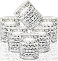 8 Oz Set of 6 Tritan Plastic Glasses Unbreakable Drinking Cups Dishwasher Safe BPA Free Shatterproof Drinkware Crystal Clear Tumblers Acrylic Juice Drinking Glasses for Kids