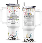 Herobuddy™ 30oz Fall Pumpkin Flip Tumbler with Handle lid and Straw,Fall Coffee - Insulated Travel Coffee Mug