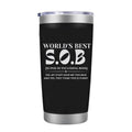 Boss Mug Tumbler, Boss Gifts for Women Men - Boss Christmas Gifts, Happy Bosses Day Gift Ideas, Worlds Best Boss Manager Appreciation Gifts for Him Her, Funny Travel Coffee Mug, 20oz
