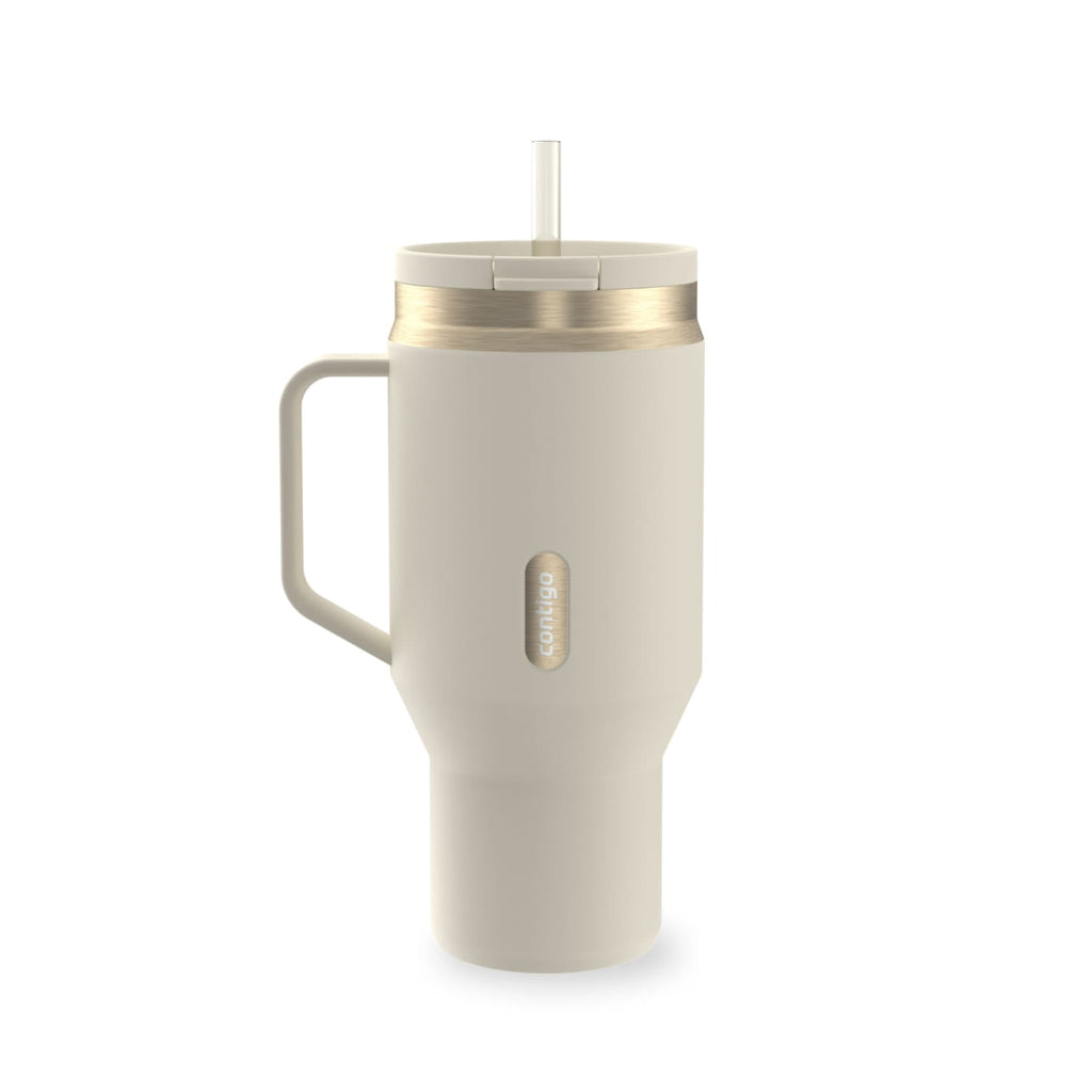 Herobuddy™ Contigo 30 oz Stainless Steel Water Bottle Tumbler with Straw - Leakproof Insulated Water Bottle