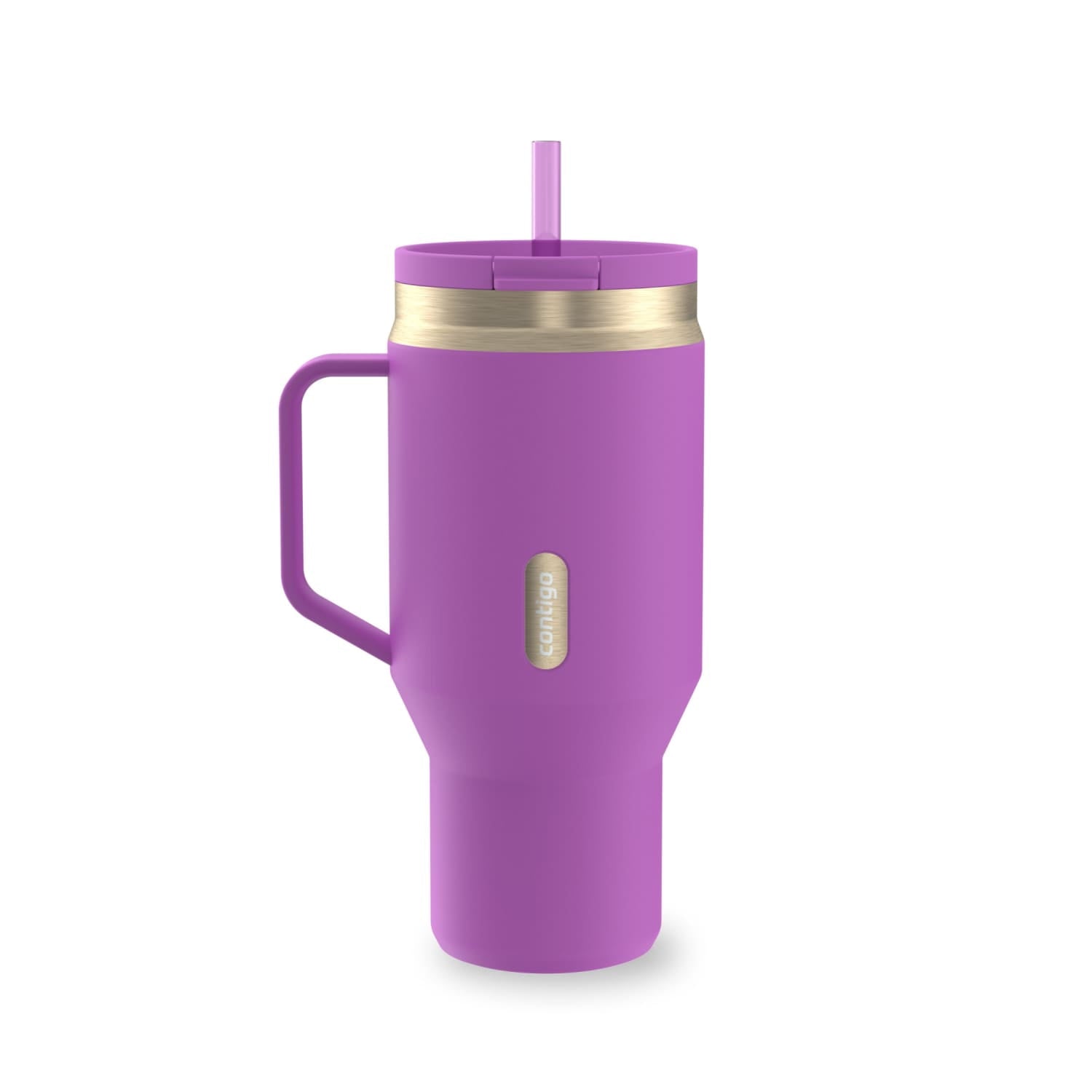 Herobuddy™ Contigo 30 oz Stainless Steel Water Bottle Tumbler with Straw - Leakproof Insulated Water Bottle