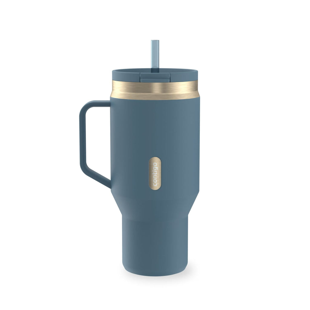 Herobuddy™ Contigo 30 oz Stainless Steel Water Bottle Tumbler with Straw - Leakproof Insulated Water Bottle