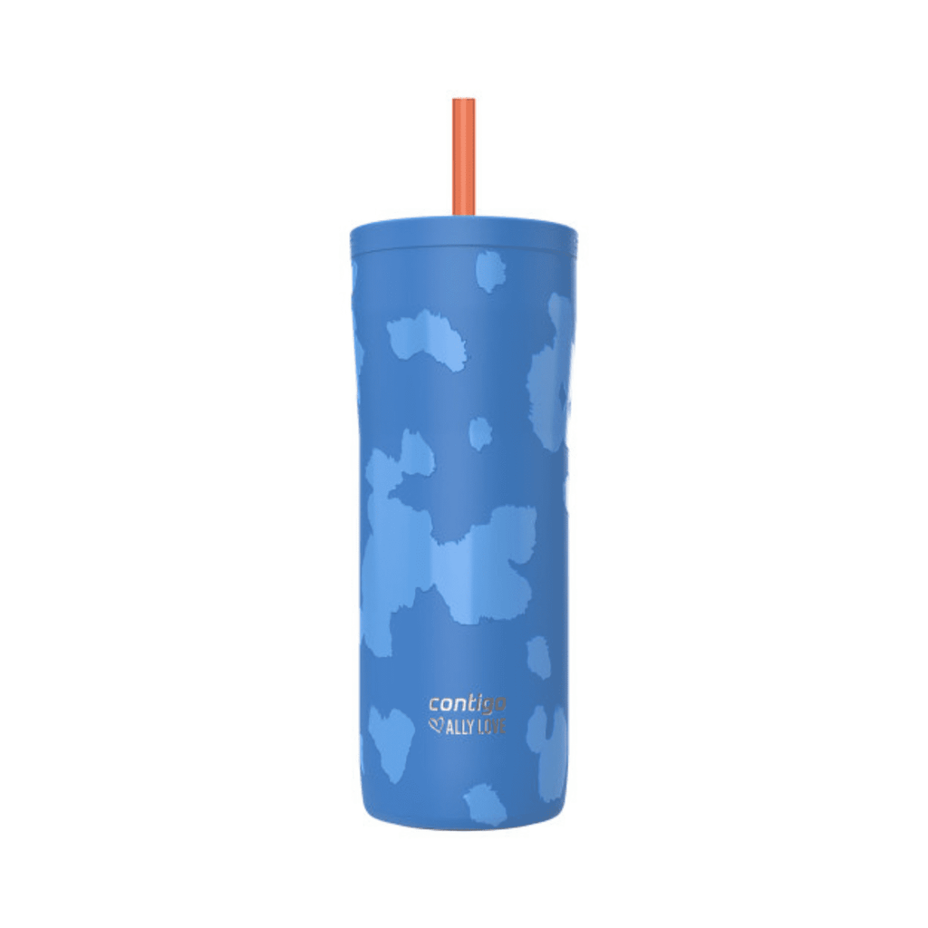 Herobuddy™ Contigo x Ally Love Streeterville 2.0 Stainless Steel Tumbler with Straw - Insulated Travel Tumbler Cup