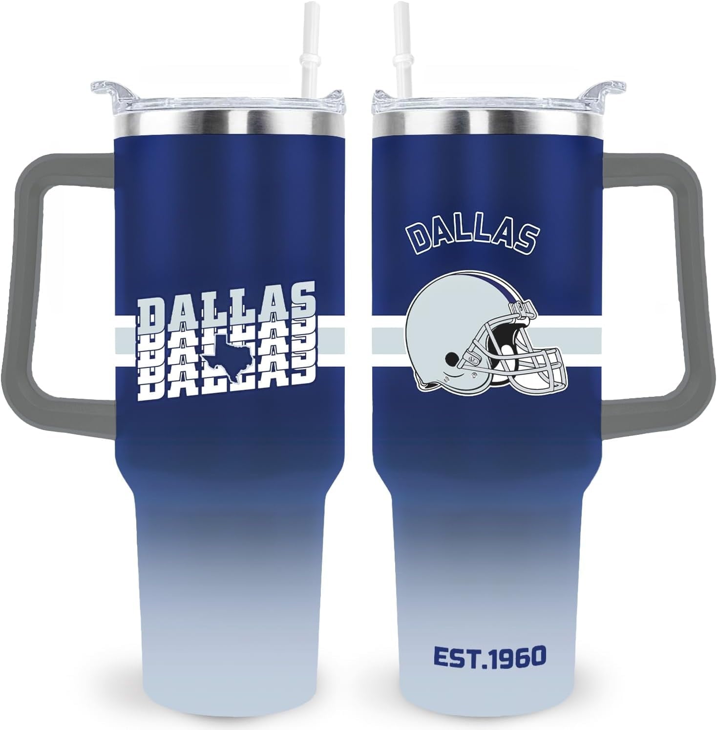 Herobuddy™ Kansas City Tumbler Cup - Kansas City Gifts for Men - Reusable Stainless Steel Cup