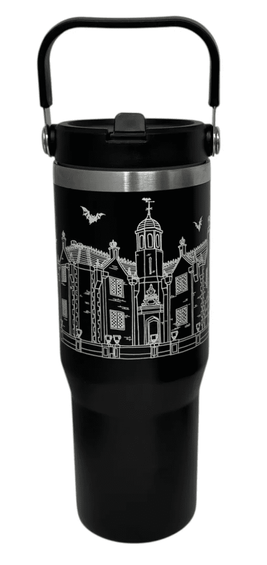Disney Parks Glow in the Dark Haunted Mansion Stainless Tumbler New With Tag
