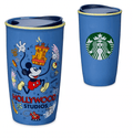 Disney Parks Hollywood Studios Mickey Porcelain Starbucks Tumbler New