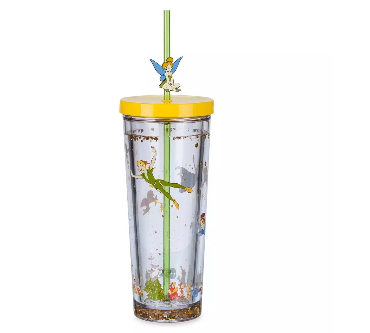 Disney Parks Peter Pan 9-inch Tumbler with Straw