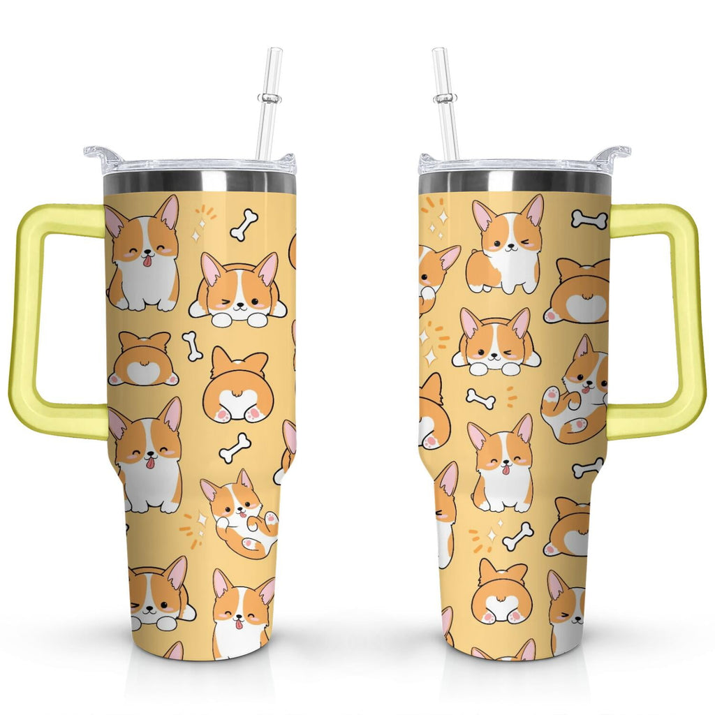 Herobuddy™ Gift for Dog Lovers Cute Dog Tumbler for Women - 40oz - Insulated Travel Tumbler Cup