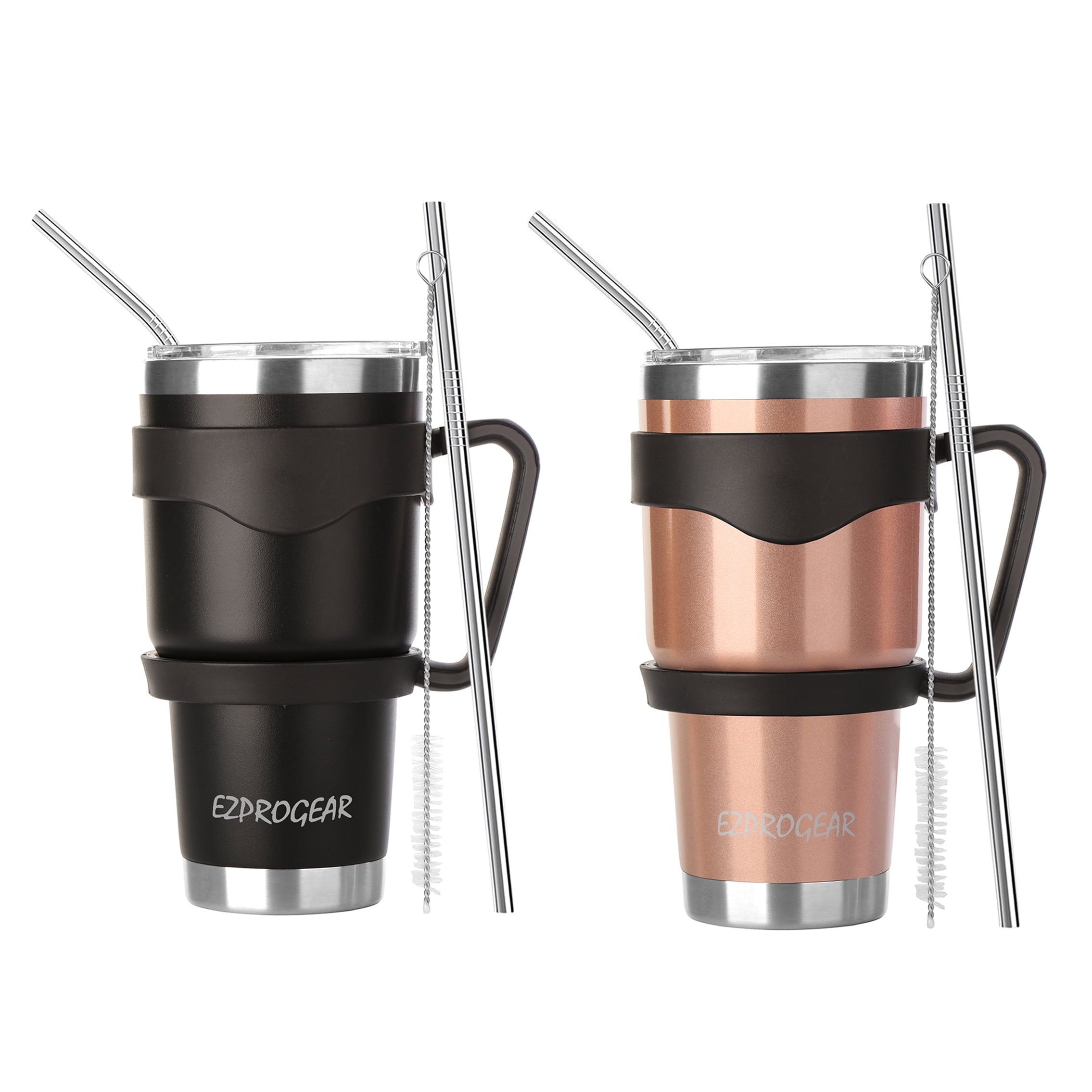 Herobuddy™ Ezprogear 30 oz 2 Pack Stainless Steel Tumbler Double Wall Travel - Insulated Travel Coffee Mug
