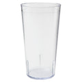 G.E.T. 6632-1-CL Textured Clear 32 Oz. Tumbler - Dozen