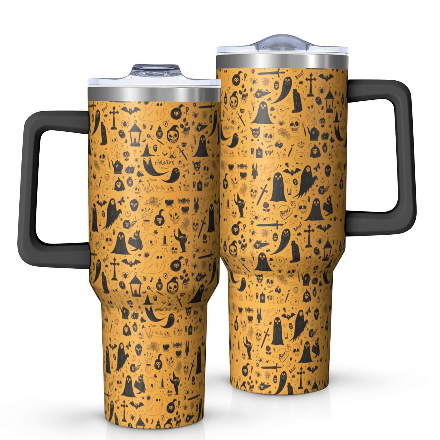 Herobuddy™ Halloween Style Mega Mug 40oz – Stainless Steel Insulated Tumbler - Insulated Travel Coffee Mug