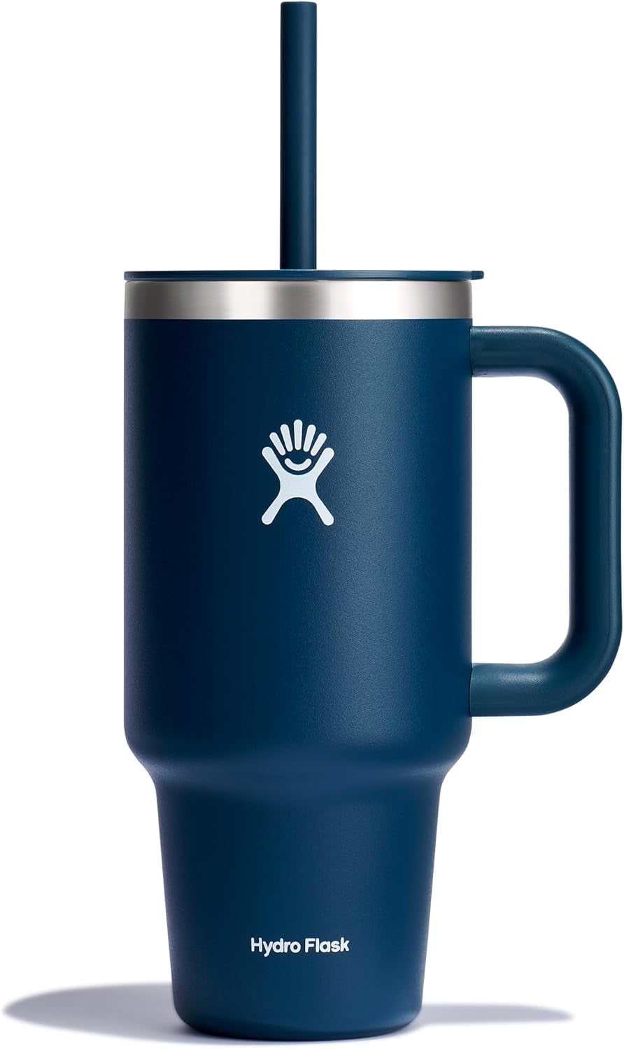 Hydro Flask All Around Travel Tumbler with Handle 32 Oz Indigo