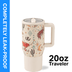 Herobuddy™ HydroJug Traveler 20 oz Water Bottle, Stainless Steel Insulated Tumbler - Leakproof Insulated Water Bottle