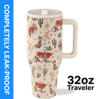 Herobuddy™ HydroJug Traveler 32 oz Water Bottle, Stainless Steel Insulated Tumbler - Leakproof Insulated Water Bottle