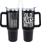Inspirational Gifts for Women, Birthday Gifts for Mom Women Best Friend Her, 40 oz Tumbler with Handle and Straw, Christmas,Valentines Day,Mothers Day Gifts for Wife Female Sister Daughter Coworker