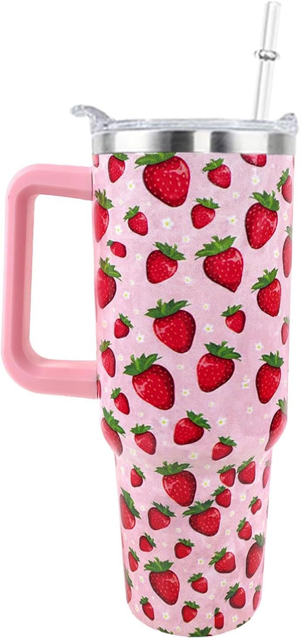 Mom Tumbler 40 oz Tumbler with Handle and Straw Lid Leak Proof - Best Mom Ever Tumbler for Christmas Mothers Day Birthday Gifts for Mom Women - Stainless Steel Cup