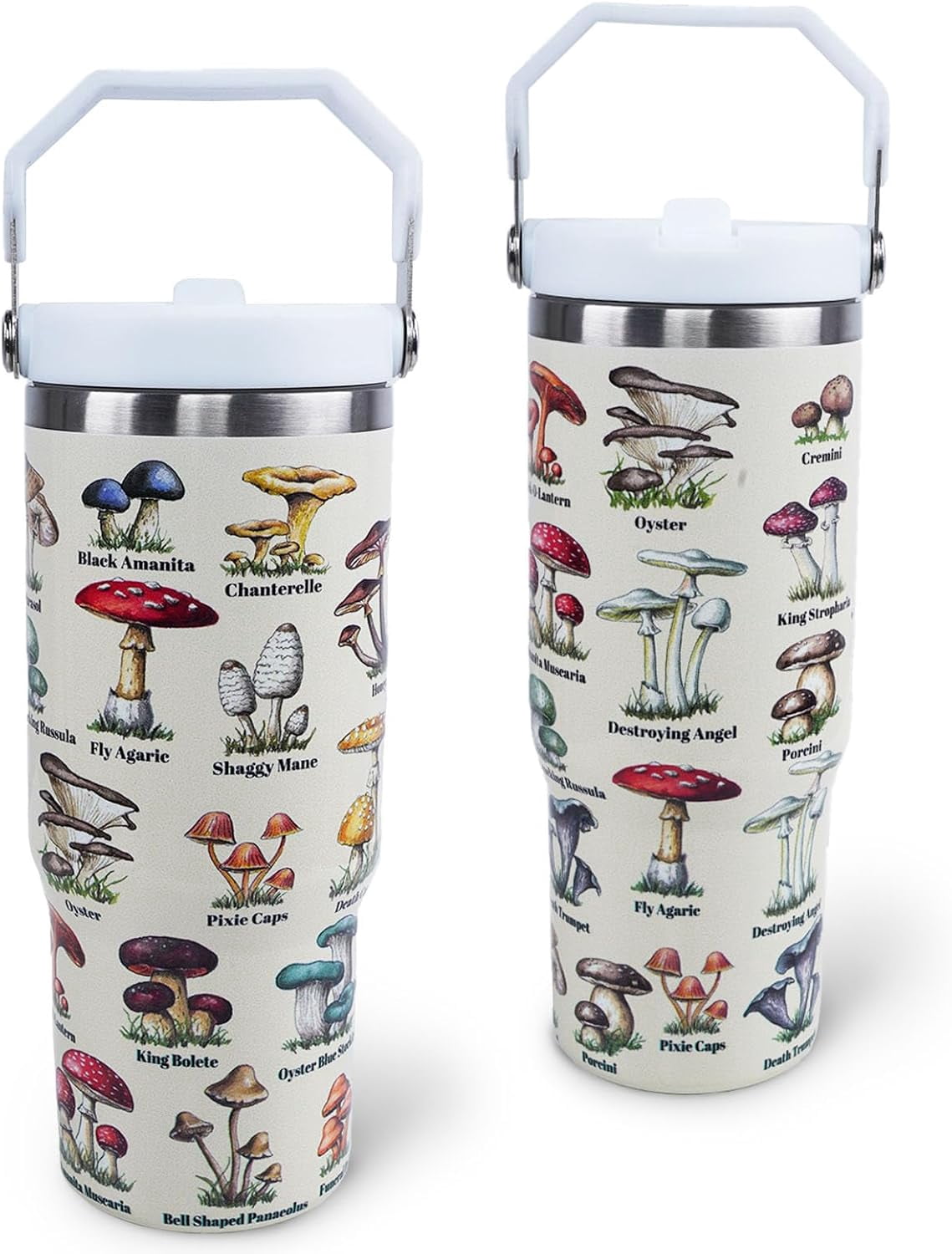 Herobuddy™ Elephant Mug 30 oz Tumbler with Handle Flip Straw Leak Proof - Insulated Travel Coffee Mug