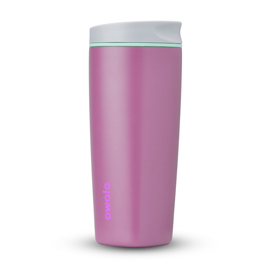 Herobuddy™ Owala SmoothSip Stainless Steel Coffee Tumbler, 20oz, Cotton Candy Sky - Insulated Travel Tumbler Cup
