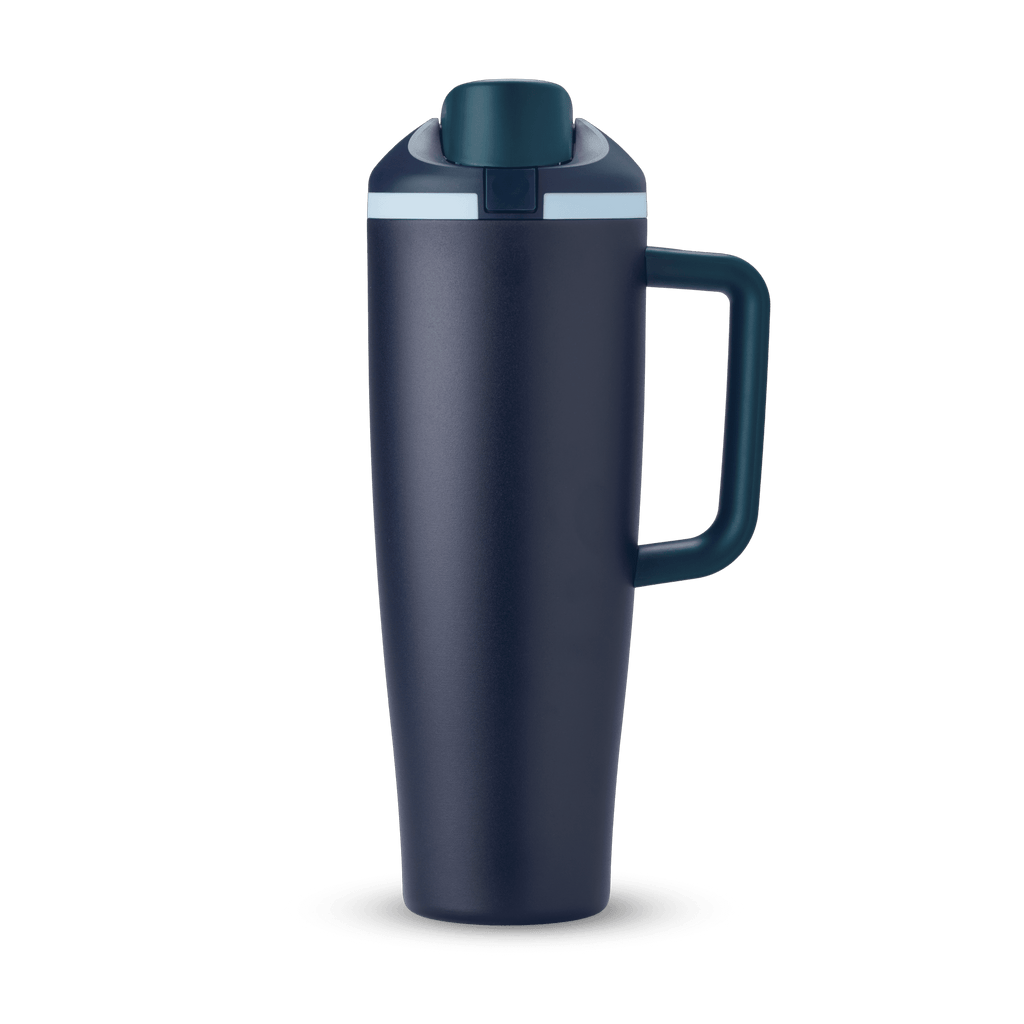 Herobuddy™ Premium Owala FreeSip Tumbler Stainless Steel 40oz Dewdrop - Insulated Travel Tumbler Cup
