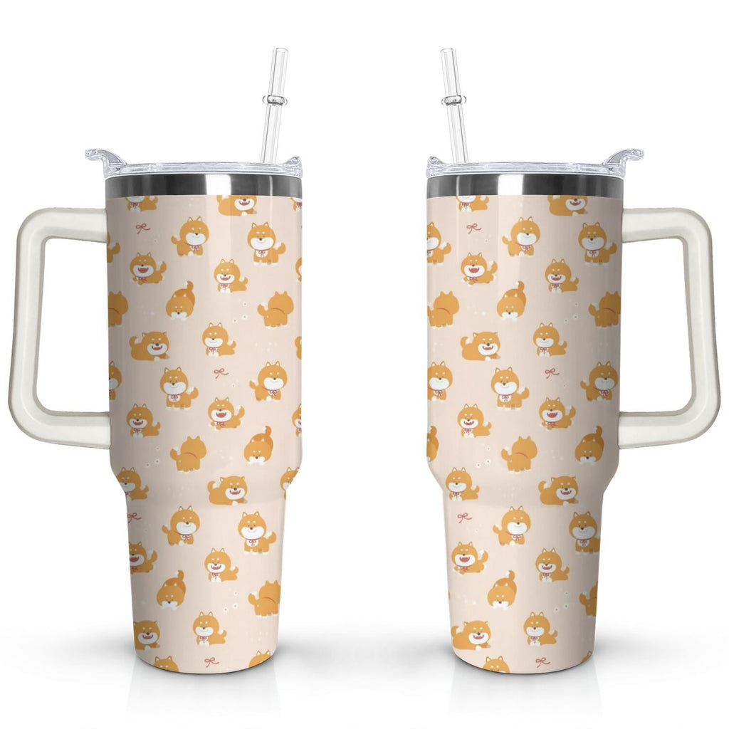Herobuddy™ Gift for Dog Lovers Cute Dog Tumbler for Women - 40oz - Insulated Travel Tumbler Cup